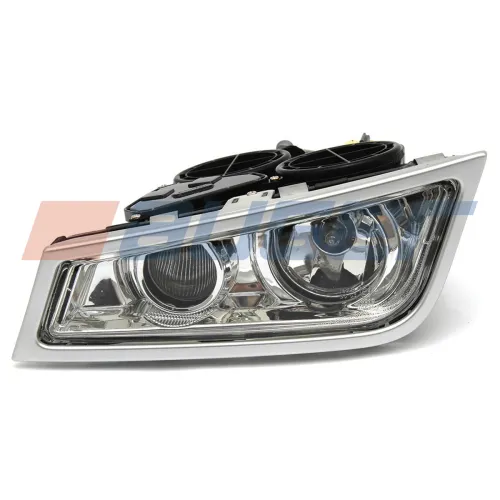 85144 Фара противотуманная левая; (+вспомогательный H3/H7) FH/FM 2008 =>; серебренная окантовка Auger