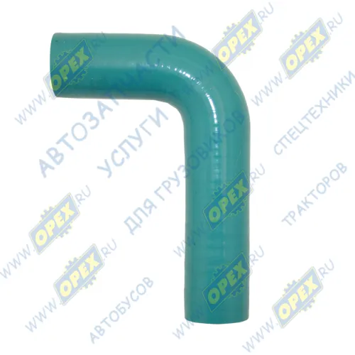 56448 Шланг (патрубок) кривой (1 изг.) ф48х58 L=400 радиатора VOLVO B12 (1992-2021) Auger1