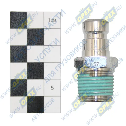 98768 Клапан М20х1,75 (конич.)/ф10х15 L=47 К=22 сливной охлаждающей жидкости Scania Европа Auger1