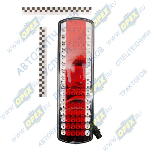 112.08.69-02-TRS AE Фонарь задний правый КАМАЗ,МАЗ светодиодный с проводом; (с бегущим указ. поворота) AVTOELECTRICA2