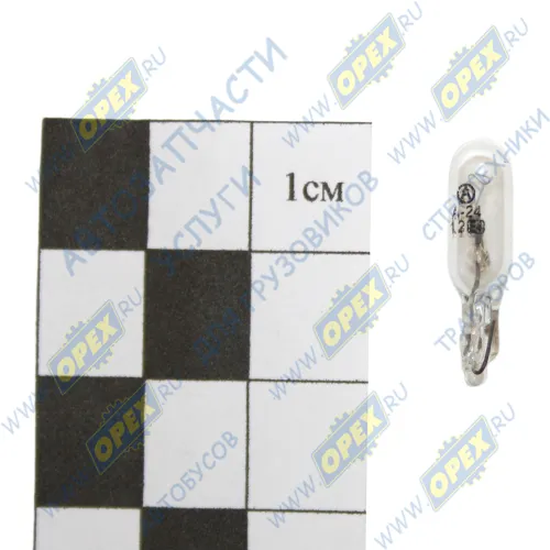А24-1,2 Лампа накаливания 24V 1.2W; (W2х4.6d); бесцокольная; IMPULS,1.2W AVTOELECTRICA