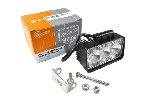 AE9RT-3LED-HC Фара рабочего света светодиодная прямоугольная направленный свет, 3 диода 9W, (110*52*81) 12/24 В AVTOELECTRICA