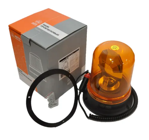 С12-55М AE Маяк проблесковый оранжевый 12в (на магните); (лампа H1-12-55) AVTOELECTRICA