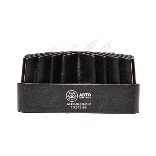 AE48S-16LED-55HC Фара рабочего света (дальний) светодиодная КВАДРАТНАЯ 48 вт; 48 вт дальний, 16 диодов,(110х55х140) 12/24 В AVTOELECTRICA6