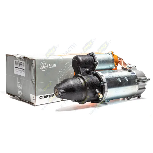 СТ142Т-10 AE Стартер 24в МАЗ, УРАЛ дв.ЯМЗ-236, 238, 656, 658, 7511 ЕВРО-2, 3 z=10 (крепление хомутом); 8.1кВт AVTOELECTRICA