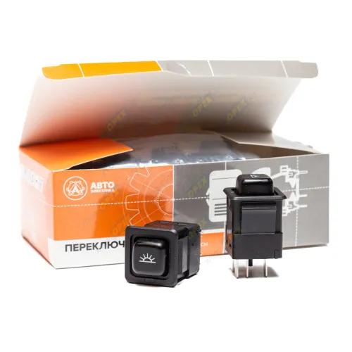 3842.3710-02.09М AE Выключатель-кнопка плафонов КАМАЗ (ЕВРО) 24v 4 контакта AVTOELECTRICA1