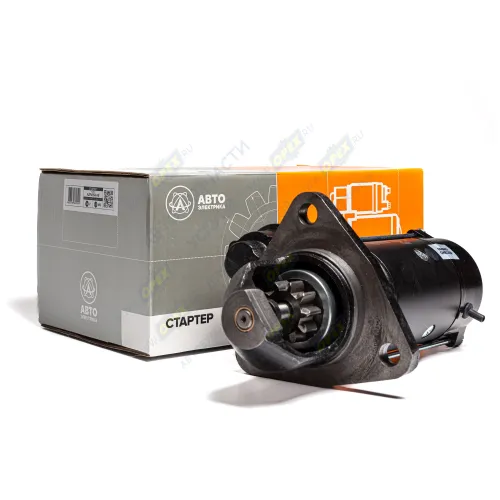 AZF4554 AE Стартер 24В z=10 модуль-3,75 КАМАЗ ЕВРО-2 (крепеж 3 болта) 4кВт редукторный AVTOELECTRICA