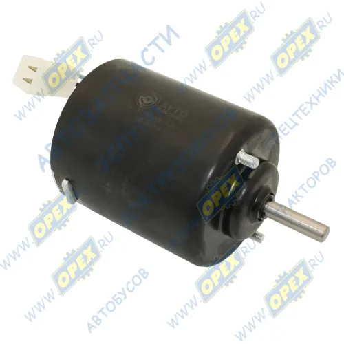 19.3730 АЕ Электродвигатель (мотор) 12В,40Вт,6,5А,3000об) отопителя ГАЗ,ЗИЛ,ПАЗ ф77 L=139 фишка 2 плоск.клеммы AVTOELECTRICA1