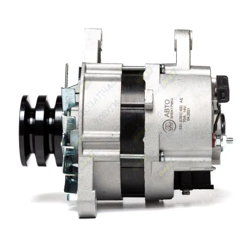 1631.3701-03 AE Генератор 14В 2 ручья без интеграл.реле с двиг.402.10 (с доп.выводом фазы) ГАЗ 3102,3110; 70А AVTOELECTRICA3