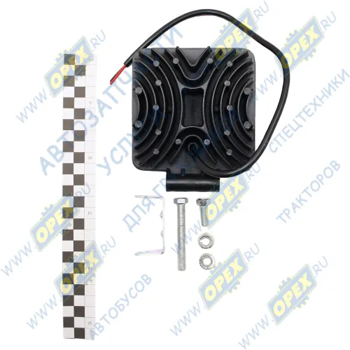 AE48S-16LED-55PC Фара рабочего света (ближний) светодиодная КВАДРАТНАЯ 48 вт; 48 вт ближний, 16 диодов,(110х55х140) 12/24V AVTOELECTRICA3