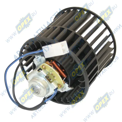 45.3730-10 АЕ Мотор отопителя 12В, 90W с вентилятором (фишка 2 плоск.клеммы) отопителя Газель AVTOELECTRICA