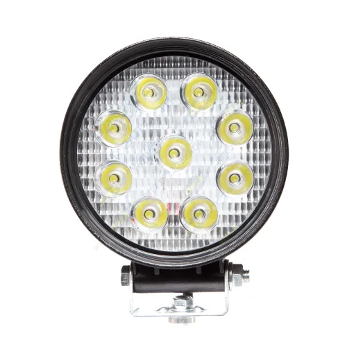 AE27R-9LED-55HC Фара рабочего света светодиодная КРУГЛАЯ 27 вт (дальний свет); 9 диодов, (115х55х142) 12/24V AVTOELECTRICA3