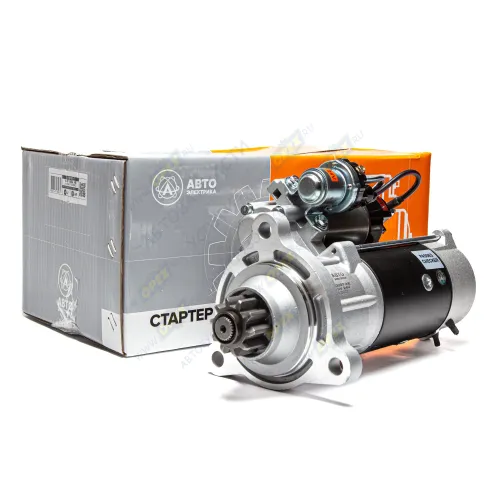 11010097 AE Стартер 24В z=10 модуль-3,75 КАМАЗ ЕВРО-2 (крепеж 3 болта) 8,1кВт редукторный; 8,1кВт редукторный AVTOELECTRICA