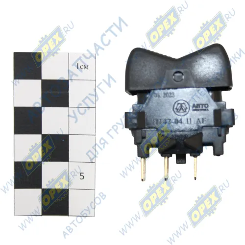 П147-04.11 AE Переключатель-клавиша 3-х поз. 12-24v 6контактов отопителя КАМАЗ AVTOELECTRICA2
