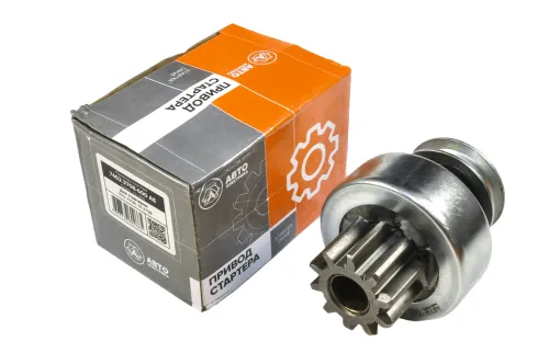 7402.3708-600 АЕ Привод стартера (бендикс) Z=10; фвнутр=14; внутр.шлиц=6; h=27 L=80 ЗИЛ AVTOELECTRICA5