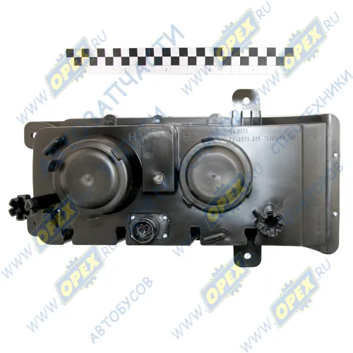 44.3775 AE Блок-фара КАМАЗ с эл.корректором 24в,правая,н/о,с ДХО и св.диод.УП (с 07.2016) AVTOELECTRICA2