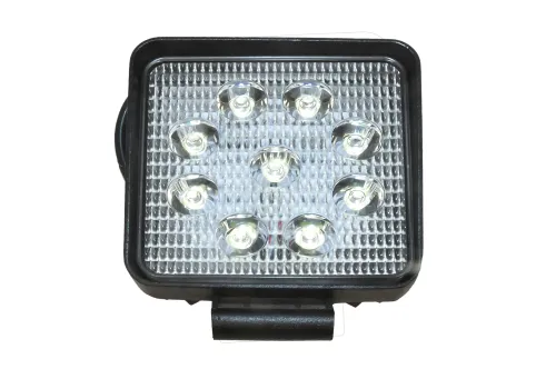 AE27S-9LED-55HC Фара рабочего света светодиодная КВАДРАТНАЯ 27 вт (дальний); 9 диодов,(110х55х140) 12/24 В AVTOELECTRICA