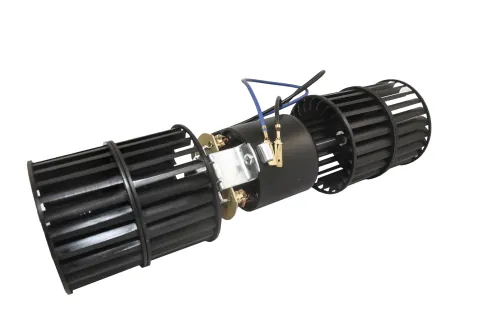 68.3780-К АЕ Электродвигатель 12В, 90Вт фштока=8; 2 клеммы/1 фишка; отопителя ГАЗ,ПАЗ; (в сборе с крыльчаткой) AVTOELECTRICA