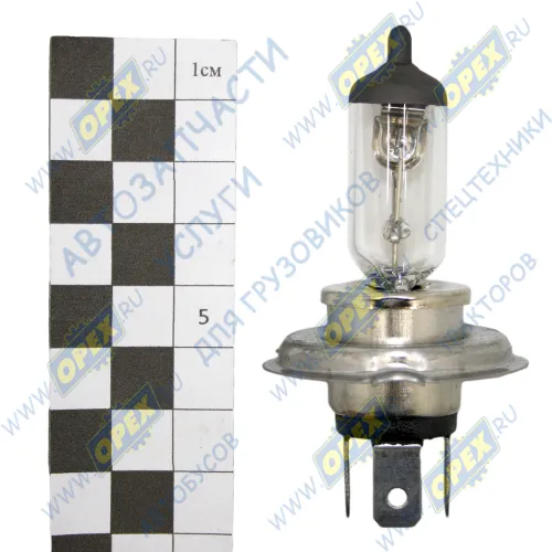 H4-12-60/55 Лампа накаливания 12V 60/55 W; H4 (P43t) KRONE (1970-2020), MB MB/MBO (1970-2020), RVI LCV (1970-2020), SCANIA LCV (1970-2020), VOLVO LCV (1970-2020); (INTERSVET) AVTOELECTRICA3