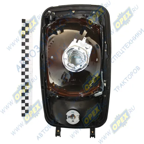505572 Фара передняя левая прямоуг. с повор. лампа Н4 \MB 1222-24/1422-24/1722-1831-34/2433/2534 (1973-1996) MB MK (1987-1996) MB MK (1987-1996) Ayfar1
