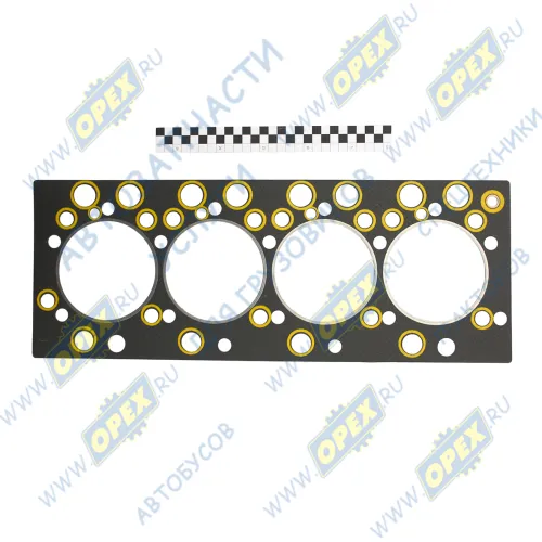 4100QBZL-01-005 Прокладка ГБЦ BAW 1044 (Е2)/ YUEJIN 1041 (E2) с герметиком, паронит BAW