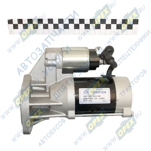 3708010-X2 Стартер 12V 2.3KW z=9 BAW 1065, FAW104 ISUZU [CA4D32-09]; QDJ1338 BAW2