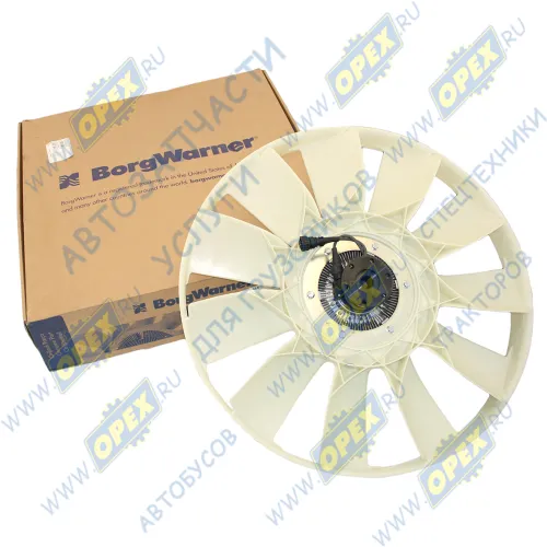 020004222 Вискомуфта вентилятора с крыльчаткой (ф750 мм - 11 лопастей); КАМАЗ-5490 с дв.740.82-440; с вентилятором BorgWarner