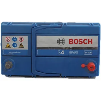 0 092 S40 200 Аккумулятор (АКБ) Обратная полярность; S4 020 (Silver) 238х129х227; ("+" справа);12V - 45 А/ч 330А; S4 / Blue Bosch