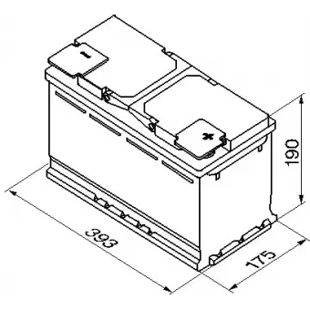 0 092 S50 150 Аккумулятор (АКБ) обратная полярность 100 а/ч 353x175x190; S5 015 (Silver Plus) Bosch4