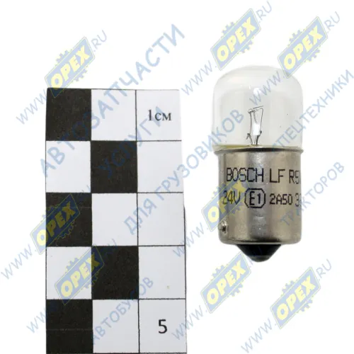 1 987 302 510 Лампа накаливания 24V 5W; R5W (BA15s - 1 контакт); Trucklight Bosch1
