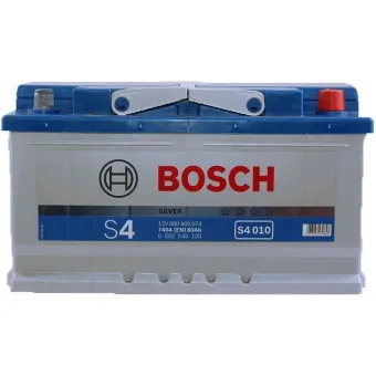 0 092 S40 100 Аккумулятор (АКБ) обратная полярность [0];12V-80Ah 315х175х175; 740A - S4 010 (Silver) Bosch