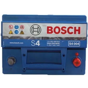 0 092 S40 040 Аккумулятор (АКБ) обратная полярность [0] 60 а/ч 242х175х190; S4 004 (Silver) 540А Bosch1