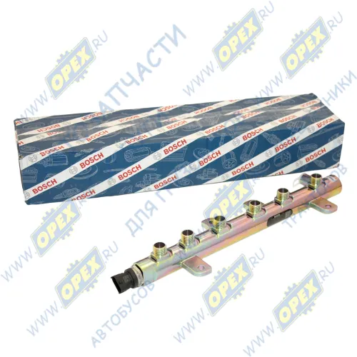 0 445 226 042 Рампа топливная дв. Cummins 6ISBe, 6ISDe (6.7) ЕВРО-3 КамАЗ, ПАЗ TATA MARCOPOLO 1628 Diva, Prima 2528, 3128, 4028 // KAMAZ 53605-D3, 65115-D3 [6ISBe28 Bosch