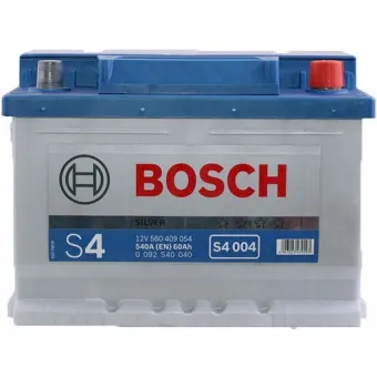 0 092 S40 040 Аккумулятор (АКБ) обратная полярность [0] 60 а/ч 242х175х190; S4 004 (Silver) 540А Bosch7