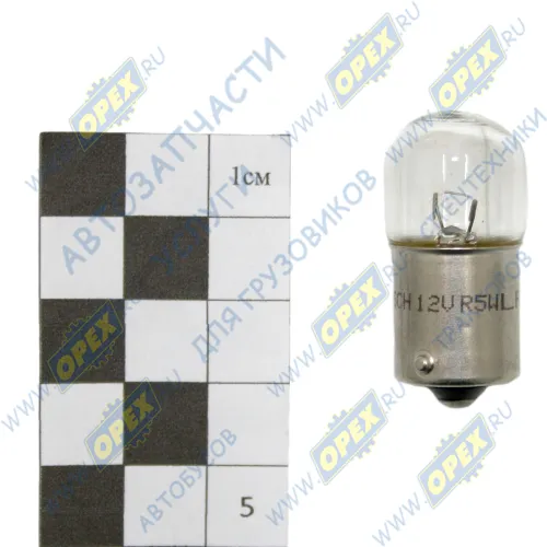 1987302815 Лампа накаливания 12V 5W; R5W (BA15s - 1 контакт); Pure Light Bosch1