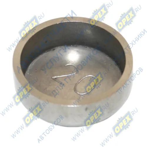 143.286 Пробка (заглушка) блока цилиндров КАМАЗ дв. Cummins ISLe, L, CT, QSL 3004258 (21 мм) CAMIDA