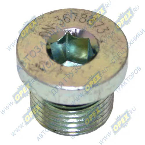 143.305 Пробка DIN908 М18х1,5 h=16 под внутр.шестигр-к 8 CAMIDA