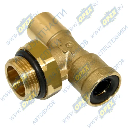9412 12-8-М22х1,5 Фитинг (тройник) Т-образный; трубка ф8мм/ Рнаруж=М22х1,5/ трубка ф12мм Camozzi