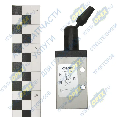 338-990S07 Пневмораспределитель с ручным управлением Camozzi2