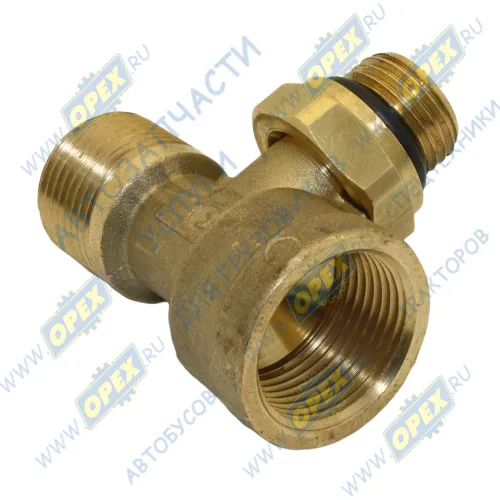 941212-M16x1,5-M22x1,5-S Фитинг (тройник) Т-образный; Рвнутр=М22х1,5/ Рнаруж=М16х1,5/ трубка ф12мм Camozzi2