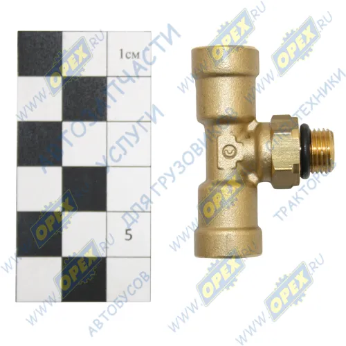 94126-М10х1 Фитинг (тройник) Т-образный; Рнаруж=М10х1/ трубка ф6/6мм Camozzi1