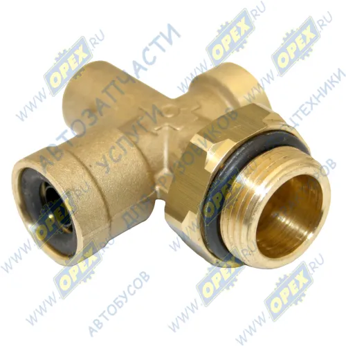 9600 12-6-M12X1,5-M22X1,5-S01 Фитинг (четверник); трубка ф12-трубка ф6- М12х1,5- М22х1,5 Camozzi