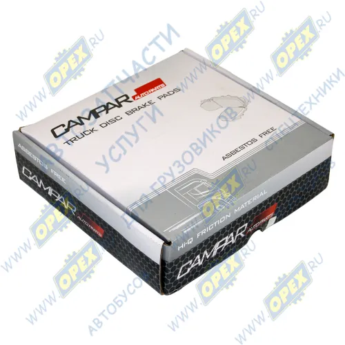 CMP5380 Колодки тормозные передние/задние дисковые (комплект 4шт) 176х83х26; Wabco PAN 17 ГАЗон Некст; с установочным комплектом и датчиком ГАЗон Некст, ПАЗ Вектор Некст CAMPAR