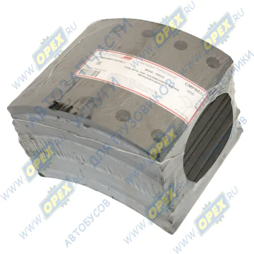 CMP6032 Накладки тормозные (комплект) 420х180; STD (80 отв на оси: заклёпки 8х15 /( 93251) BPW (1982-2020), K?SSBOHRER (1970-2020), SAUER ACHSEN (1970-2020); с заклёпками в комплекте CAMPAR