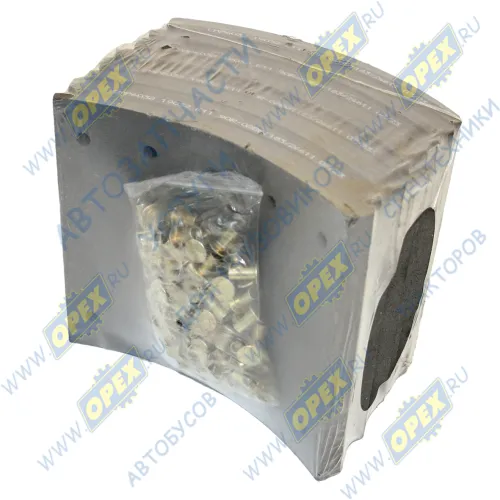 CMP6032 Накладки тормозные (комплект) 420х180; STD (80 отв на оси: заклёпки 8х15 /( 93251) BPW (1982-2020), K?SSBOHRER (1970-2020), SAUER ACHSEN (1970-2020); с заклёпками в комплекте CAMPAR1