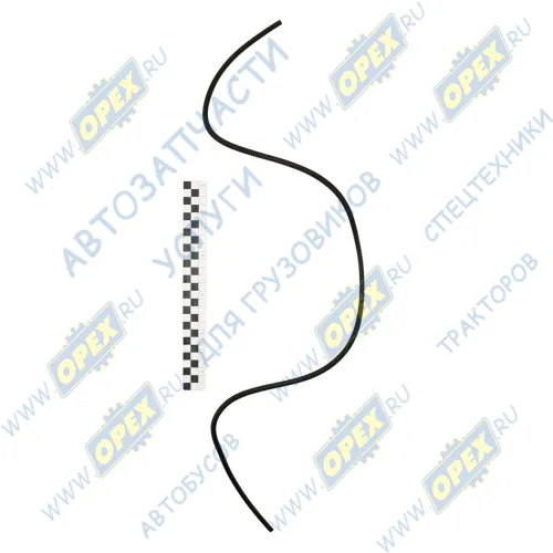 AX750 Труба (гофра) автомобильная гофрированная Фвнутр=4,6 - 4,7 мм; разрезная (1м) Cargen1