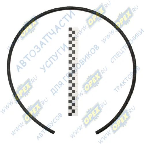 AX752 Труба (гофра) автомобильная гофрированная Фвнутр=7,5- 8,5 мм; разрезная (1м) Cargen