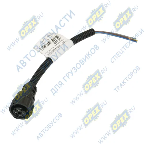 АХ522 Разъем AMP для фонарей на 4 "ножки" (байонет, прямой) L=200 Cargen