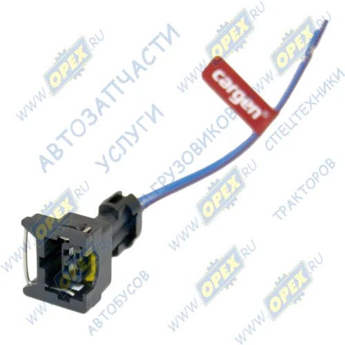 AX-310 Колодка разъема ВАЗ-2108-99,2110-12 датчика детонации, форсунок с проводом; герметичная Cargen