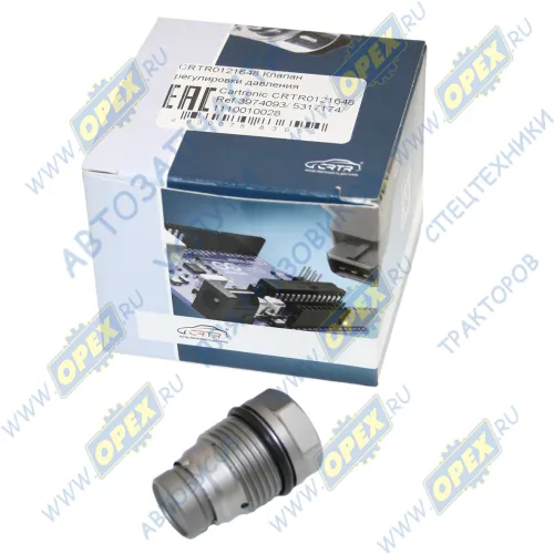 CRTR0121648 Клапан регулировки давления КАМАЗ,ПАЗ,ГАЗ дв.CUMMINS ISBe,ISDe,ISF, RVI Midlum, premium; Volvo FE,FL; 1 110 010 028 Cartronic
